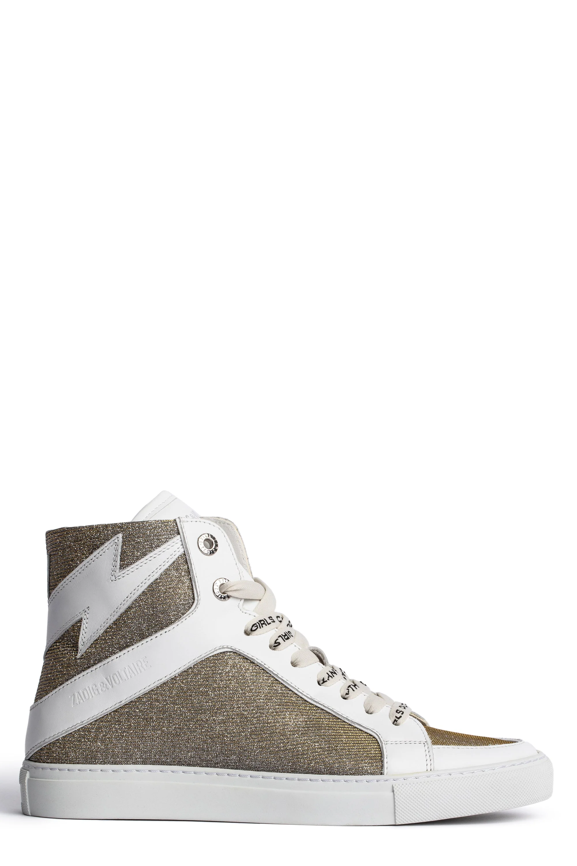 High Flash Sparkle Sneakers | Silver