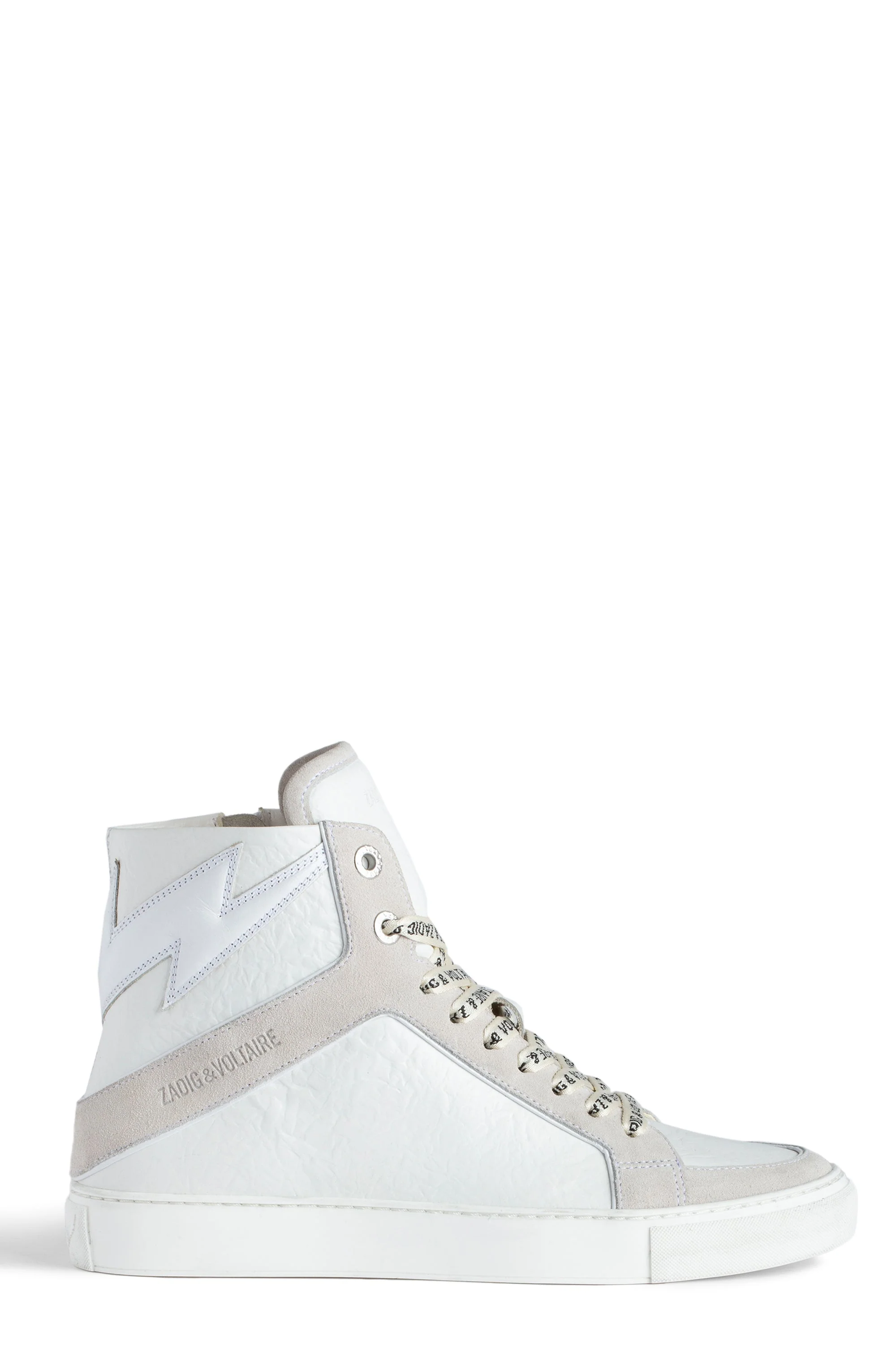 High Flash Wrinkle Sneakers | White