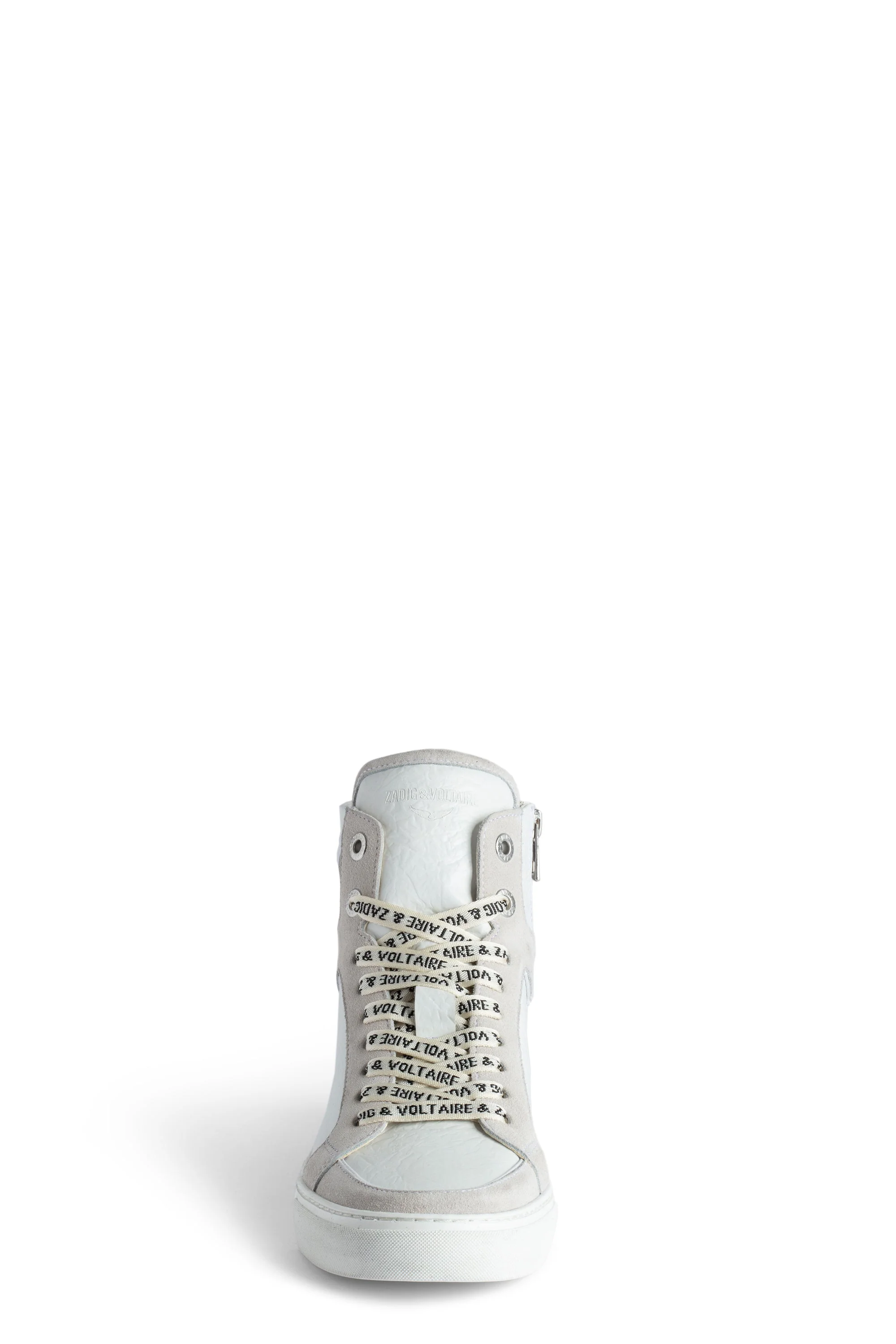 High Flash Wrinkle Sneakers | White - Image 3