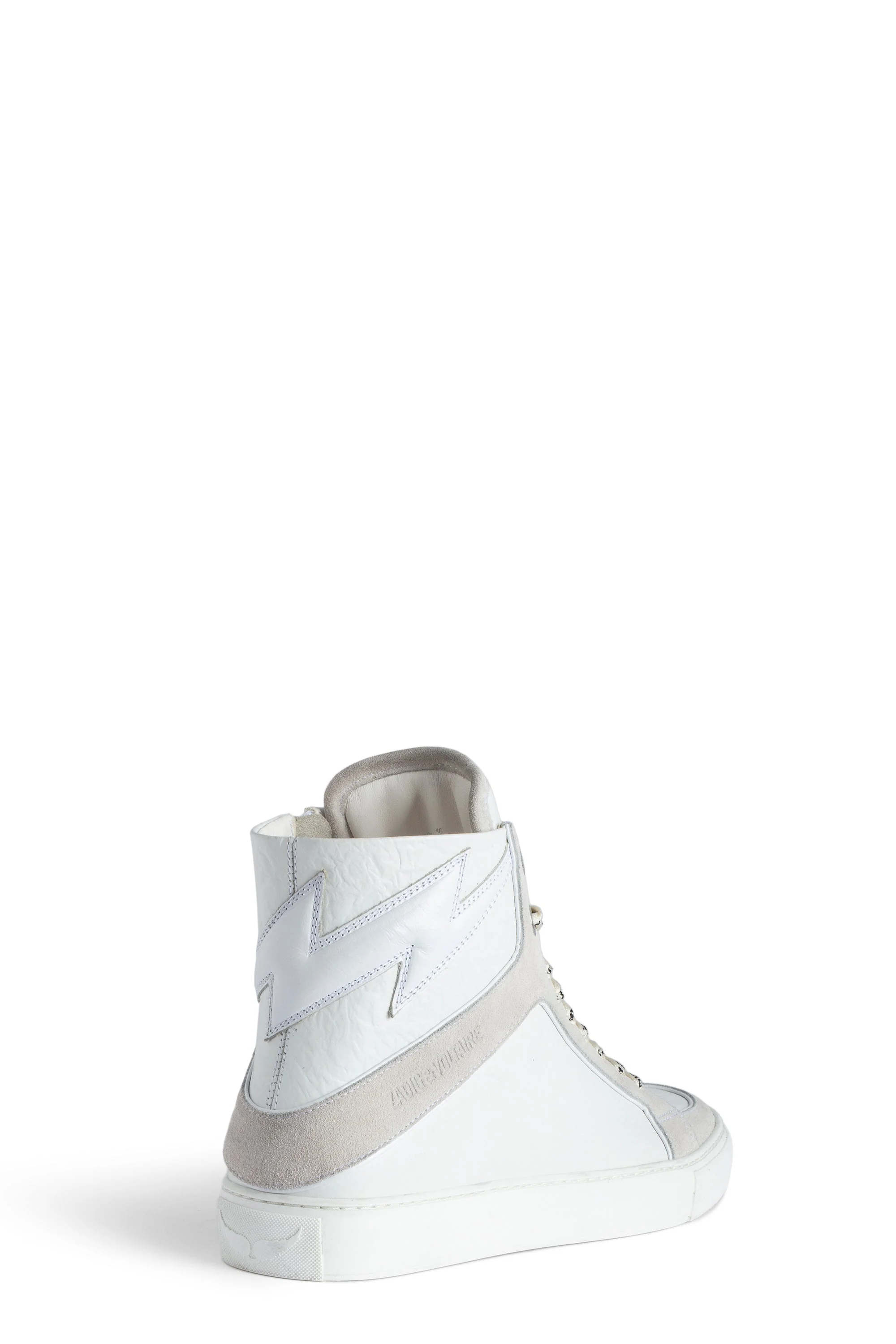 High Flash Wrinkle Sneakers | White - Image 6