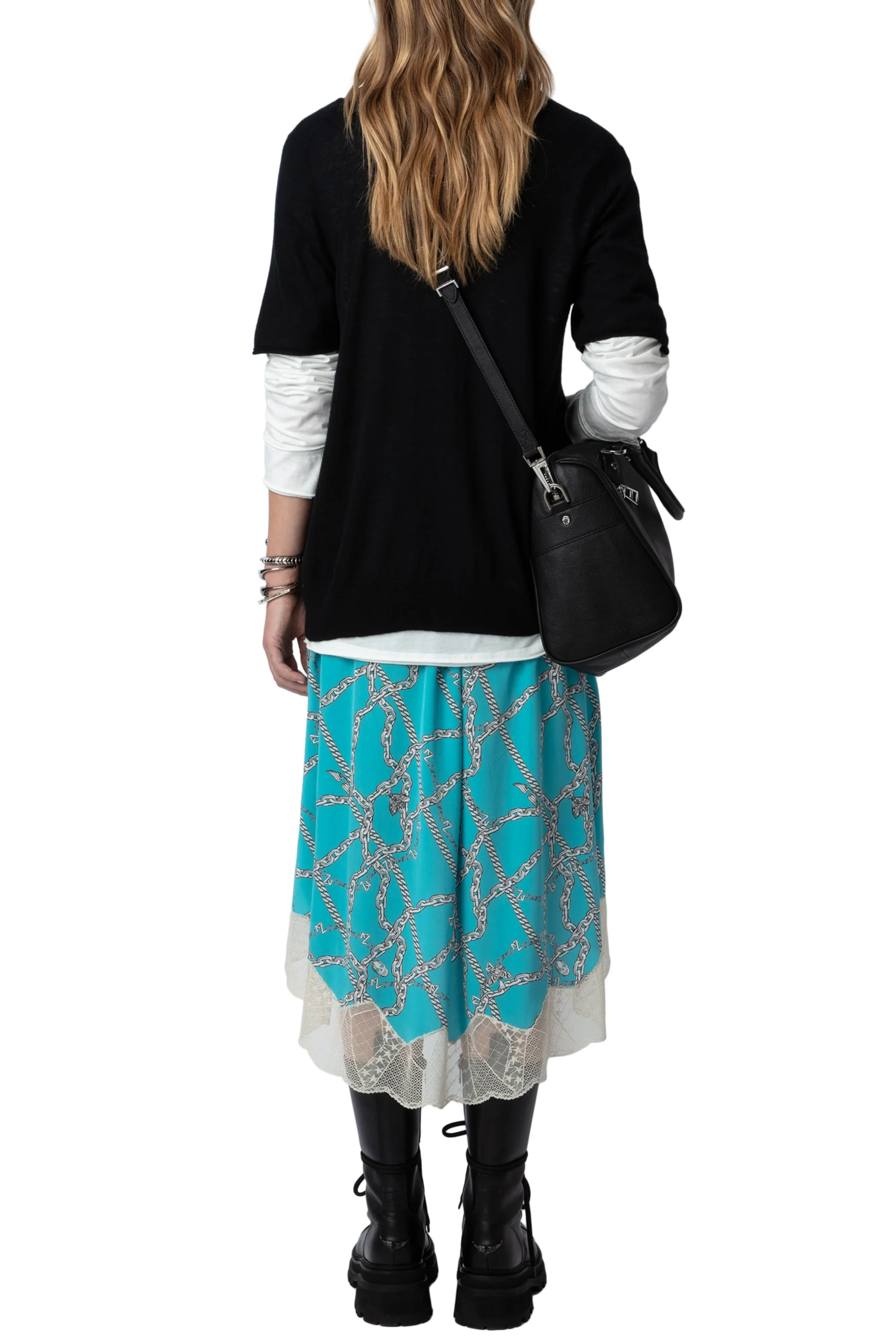 Joslin CDC Chaines Skirt | Aqua - Image 6