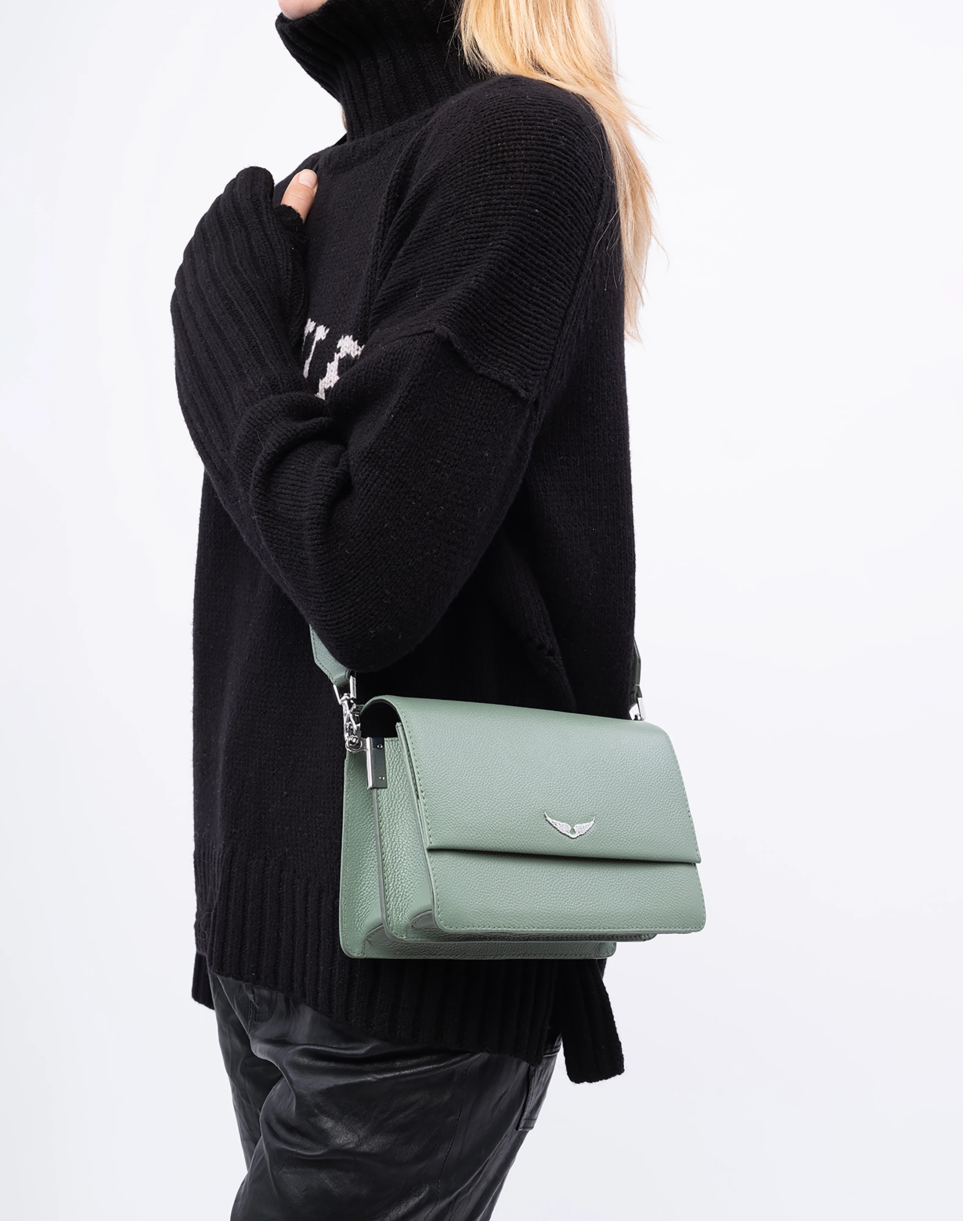 Lolita Wings Grained Leather Bag - I | Soul - Image 3