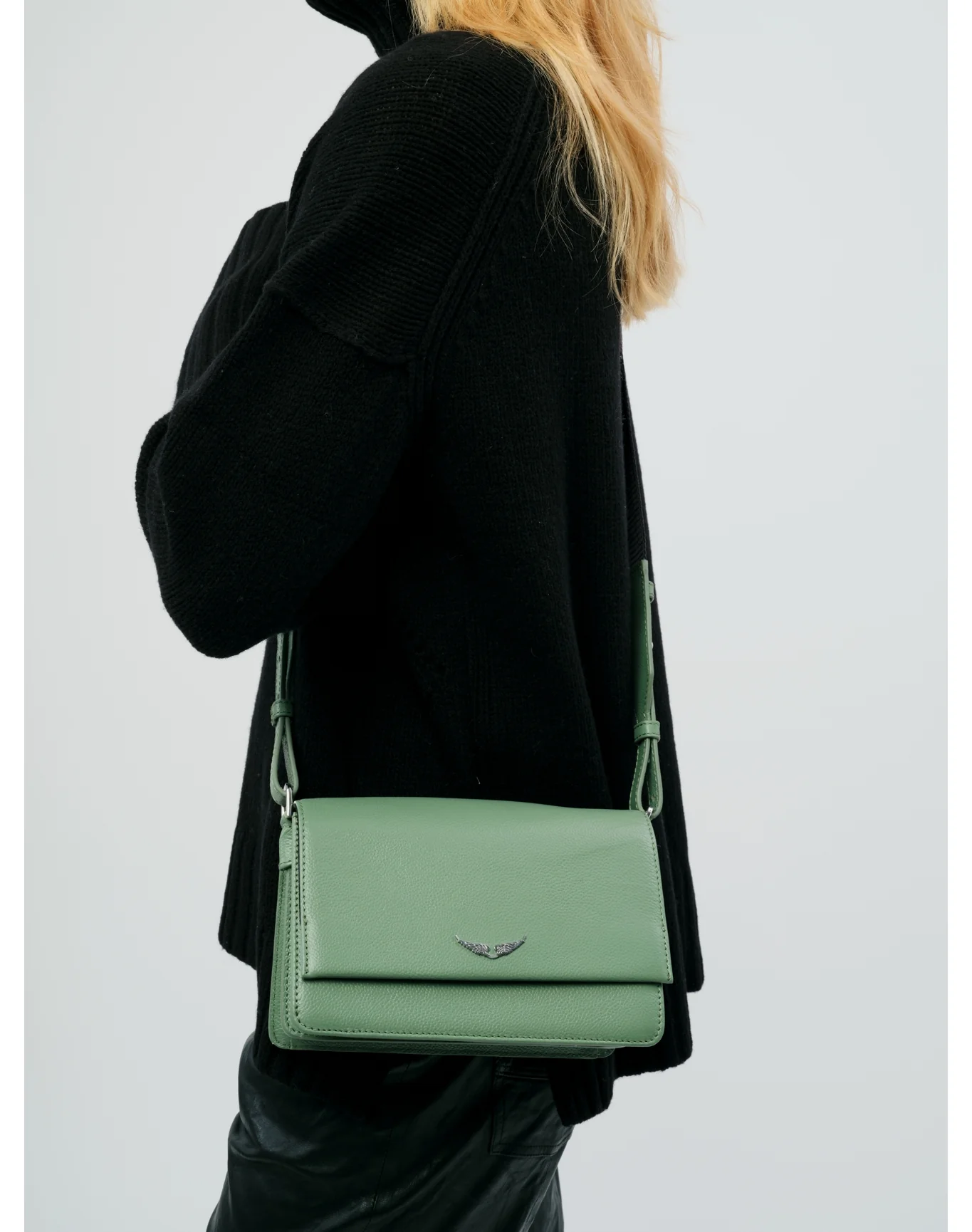 Lolita Wings Grained Leather Bag - II | Soul - Image 4