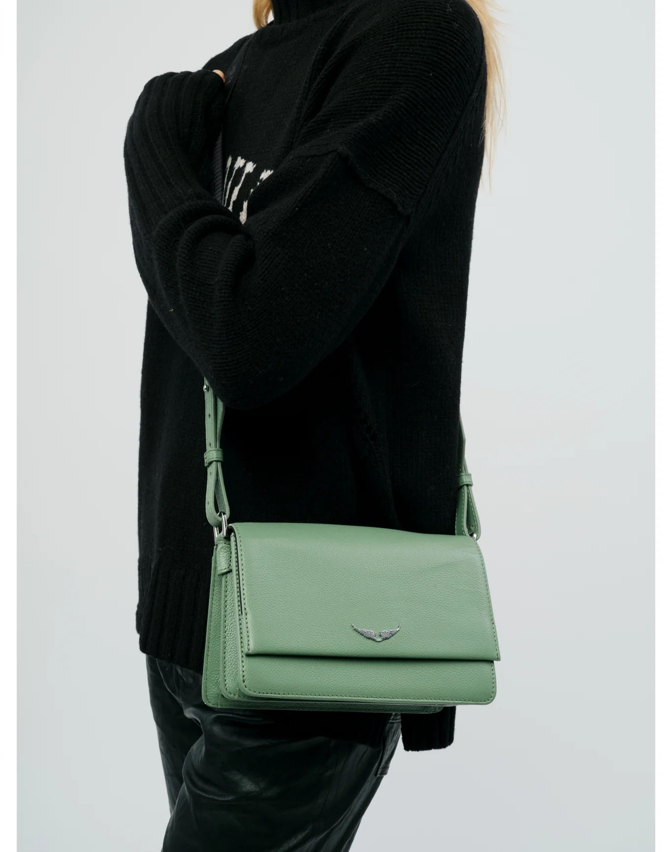 Lolita Wings Grained Leather Bag - II | Soul - Image 6