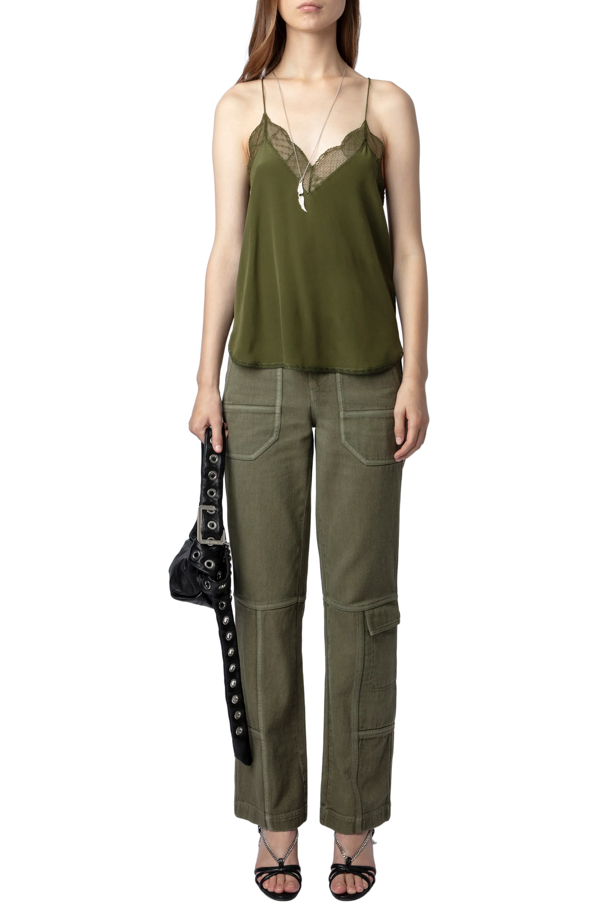 Pepper Cotton Twill Pants | Khaki - Image 2