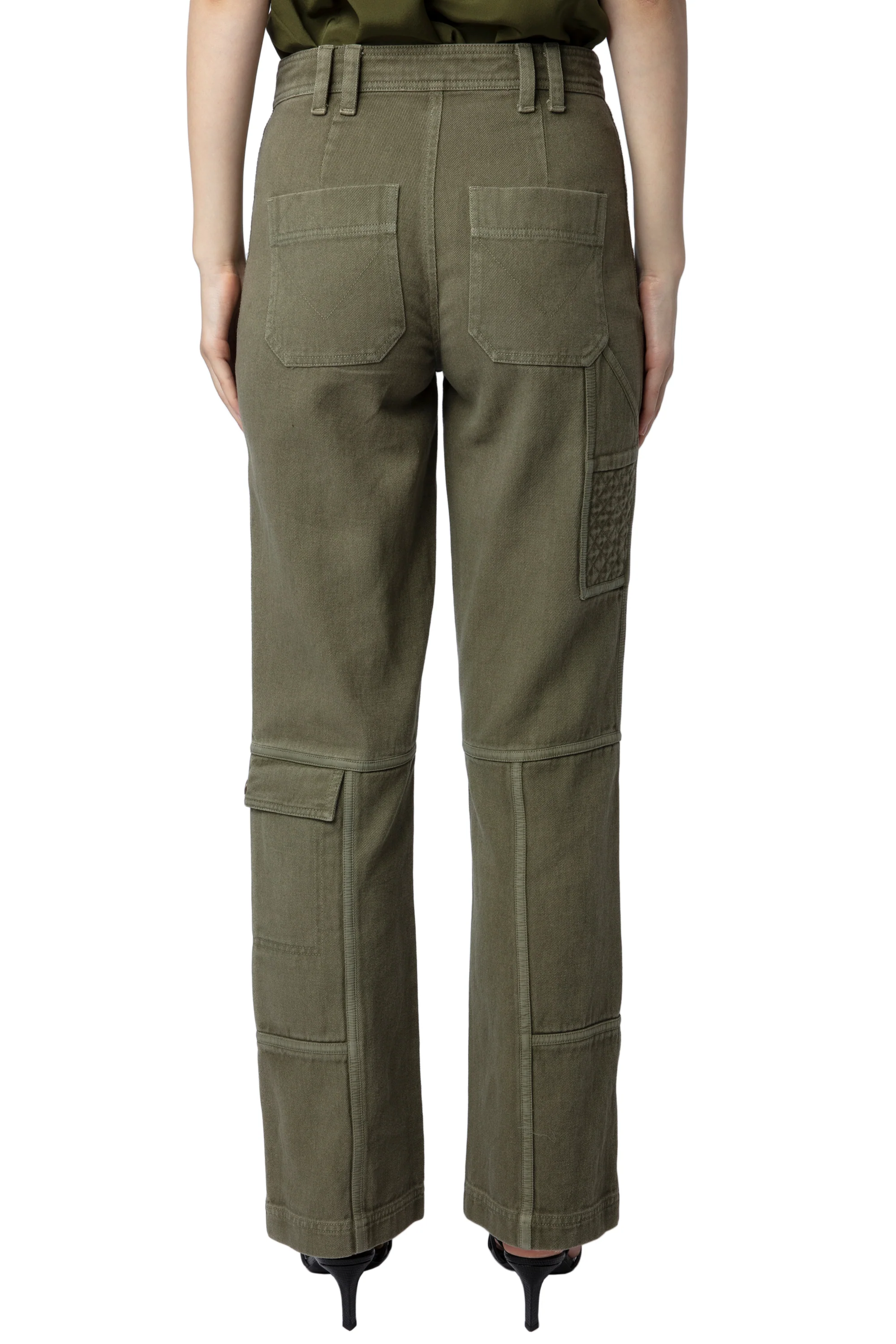 Pepper Cotton Twill Pants | Khaki - Image 5