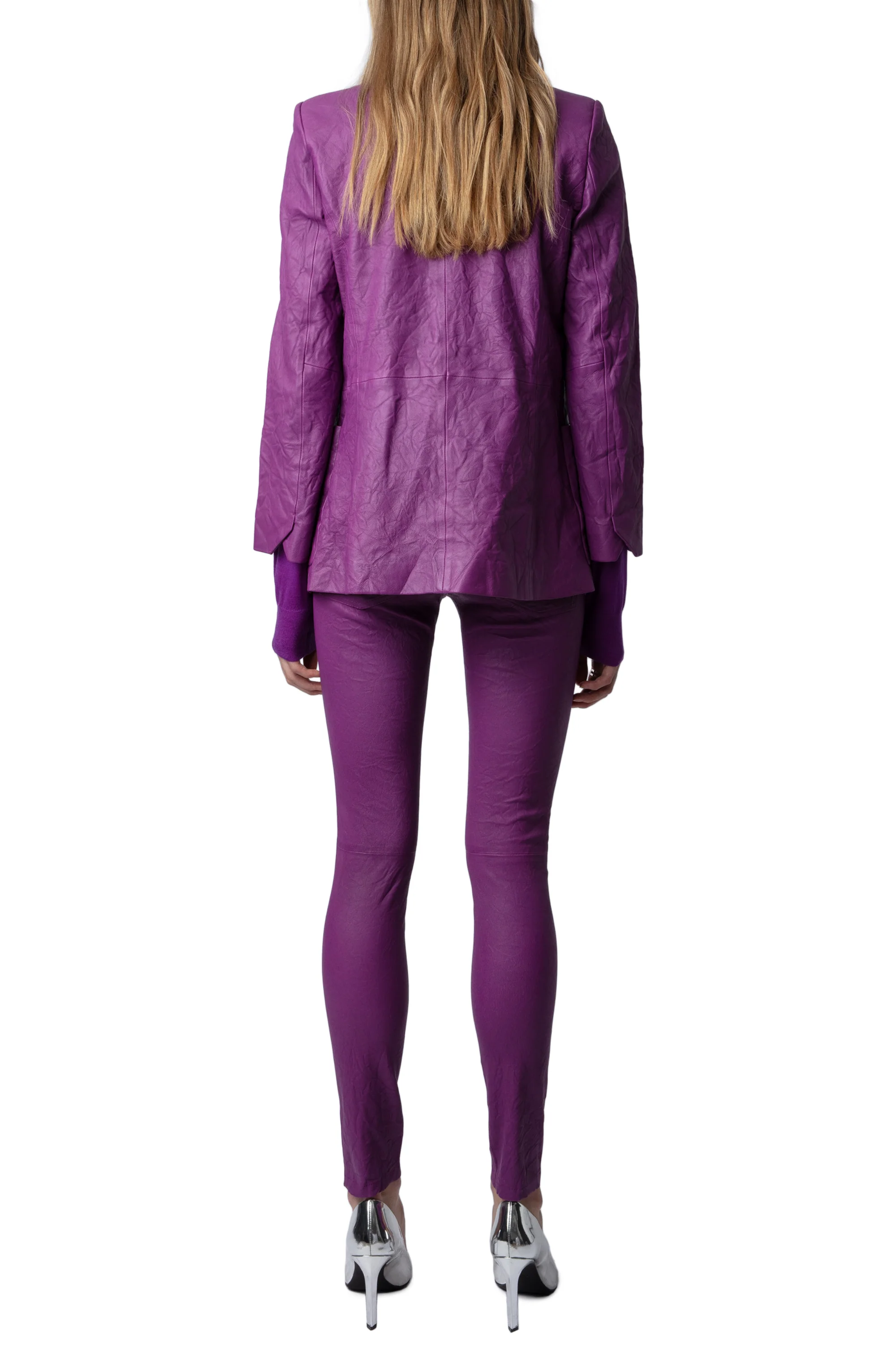 Phlame Creased Leather Pants | Goa - Image 6