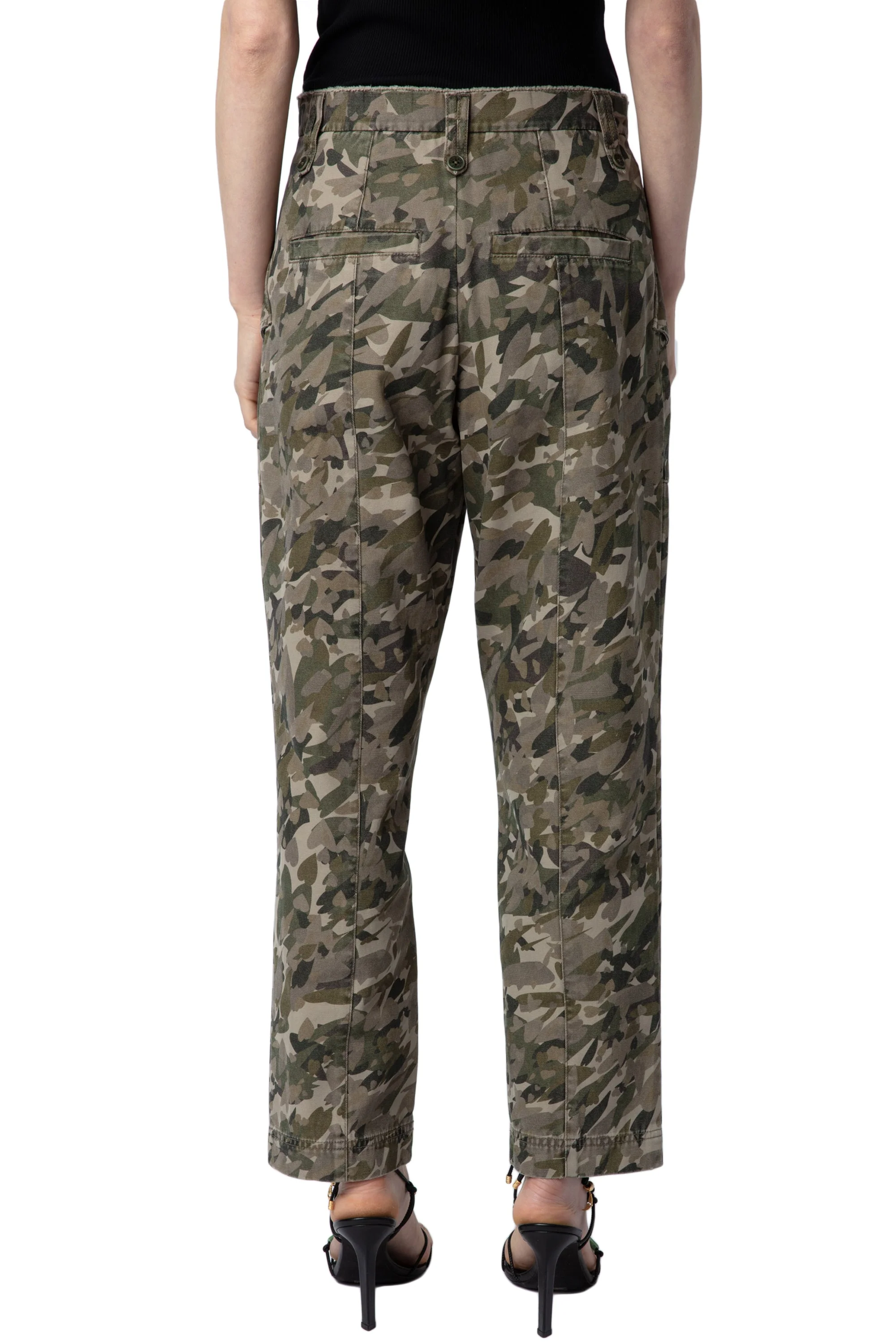 Pilote Canvas Camo Pants | Grass - Image 5