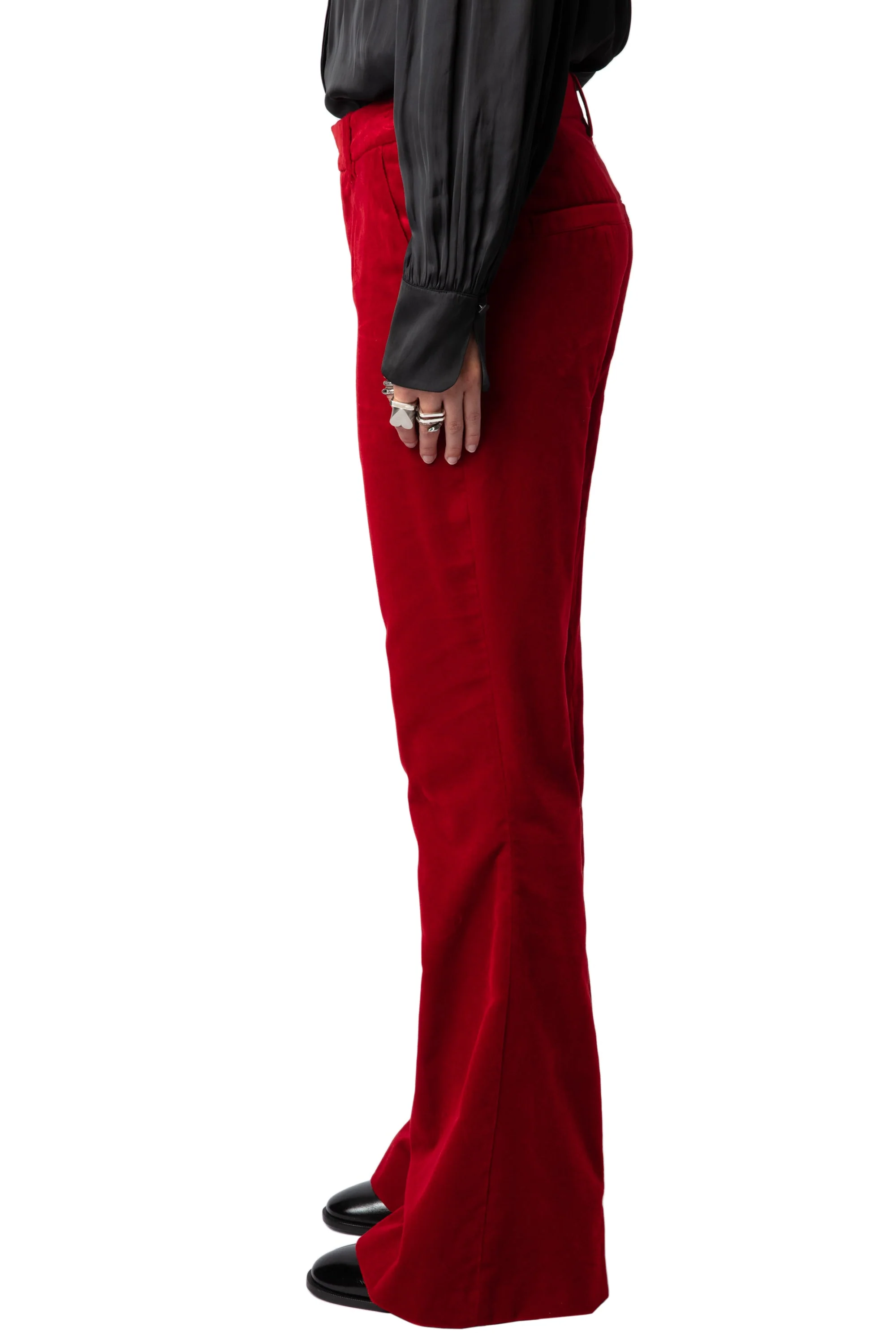 Prevy Velvet Pants | Velvet - Image 4