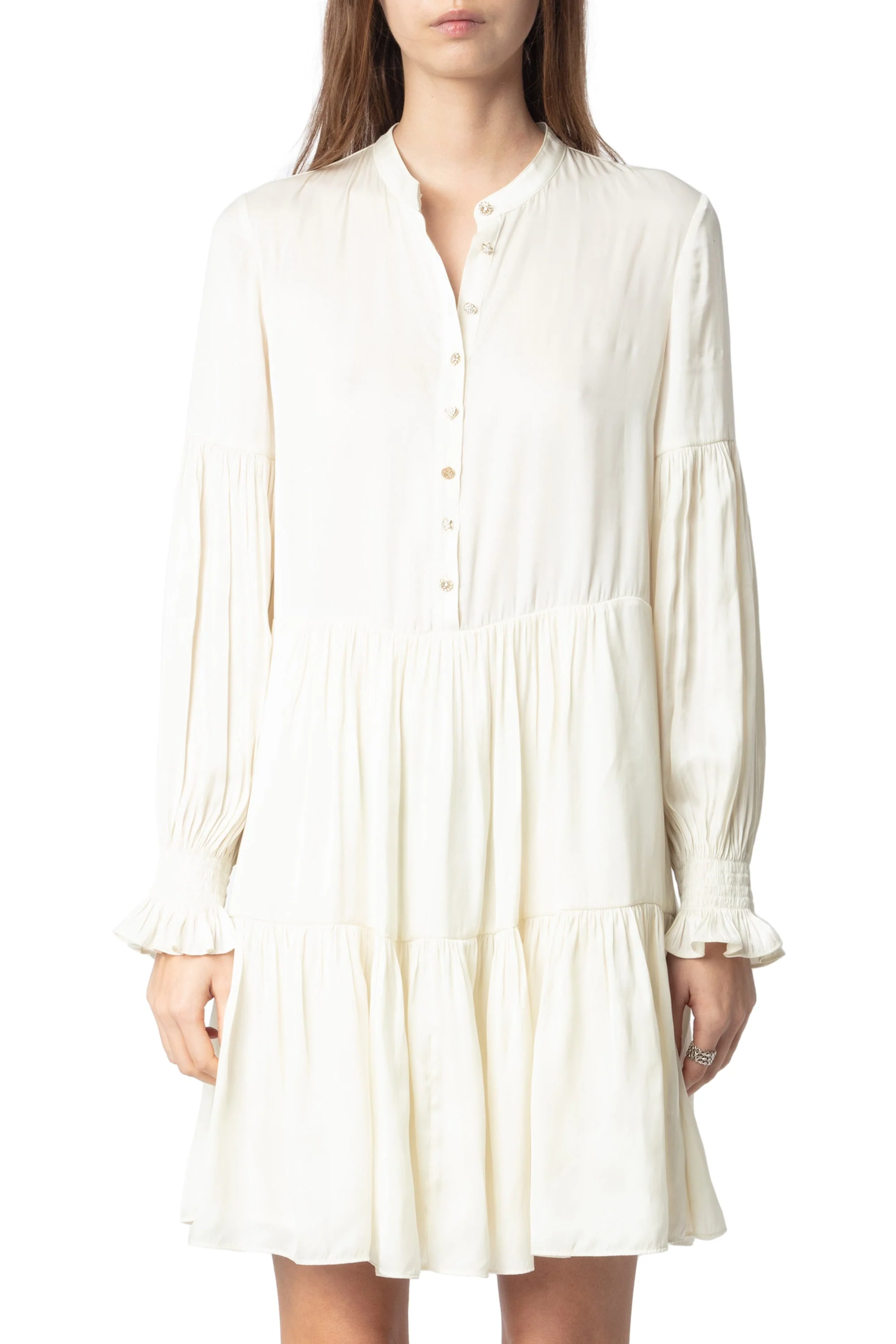 Randy Satin Dress | Flake