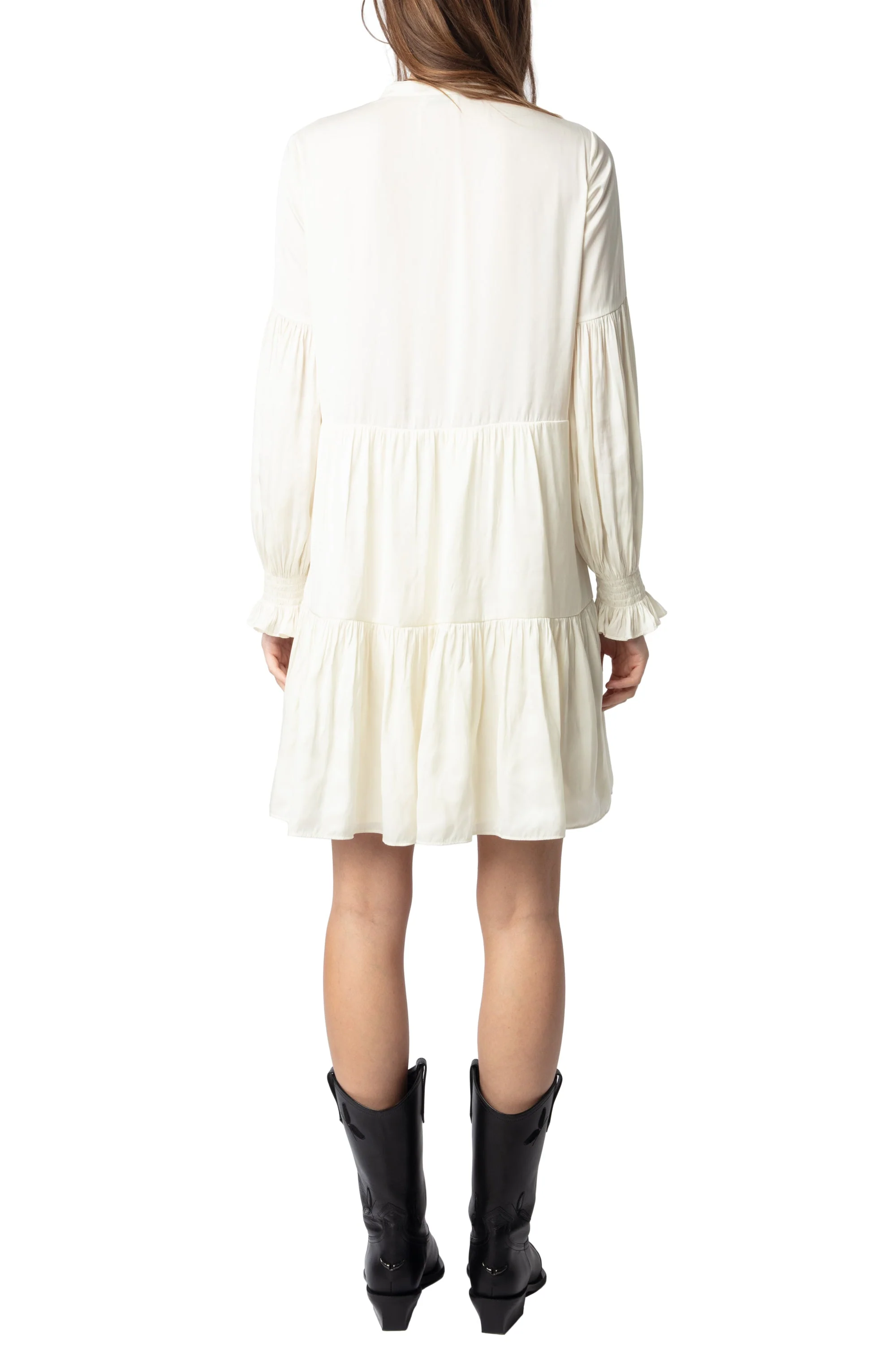 Randy Satin Dress | Flake - Image 6