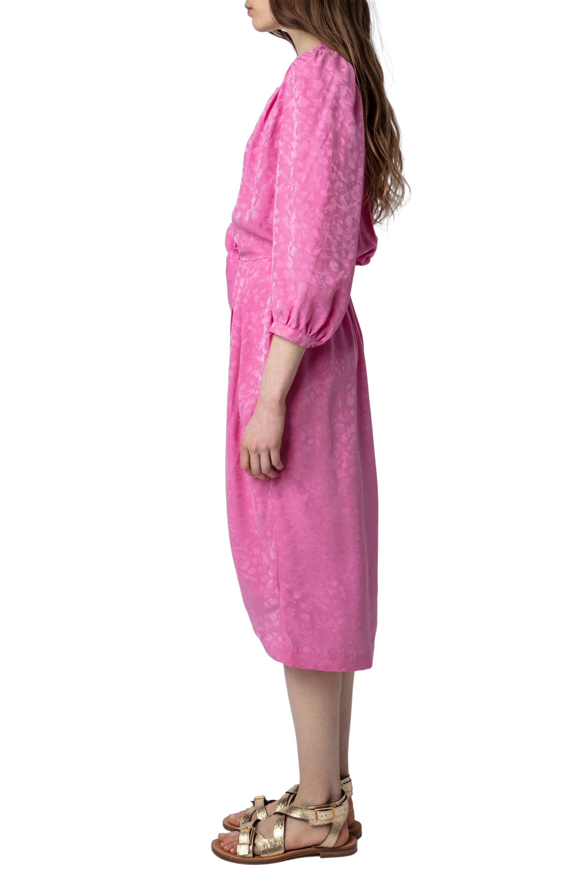 Renew Jacquard Leopard Dress | Tulip - Image 4