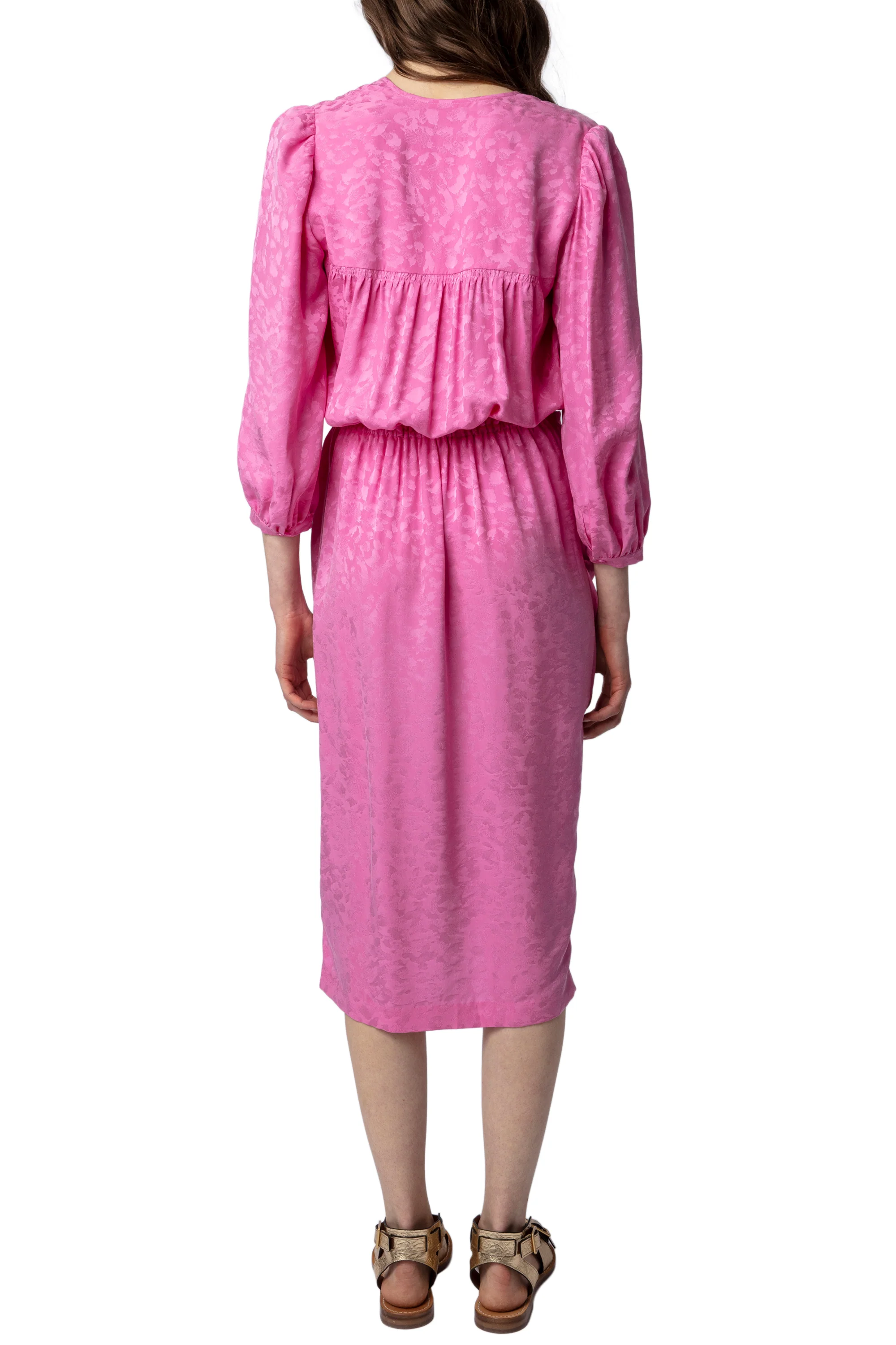 Renew Jacquard Leopard Dress | Tulip - Image 6