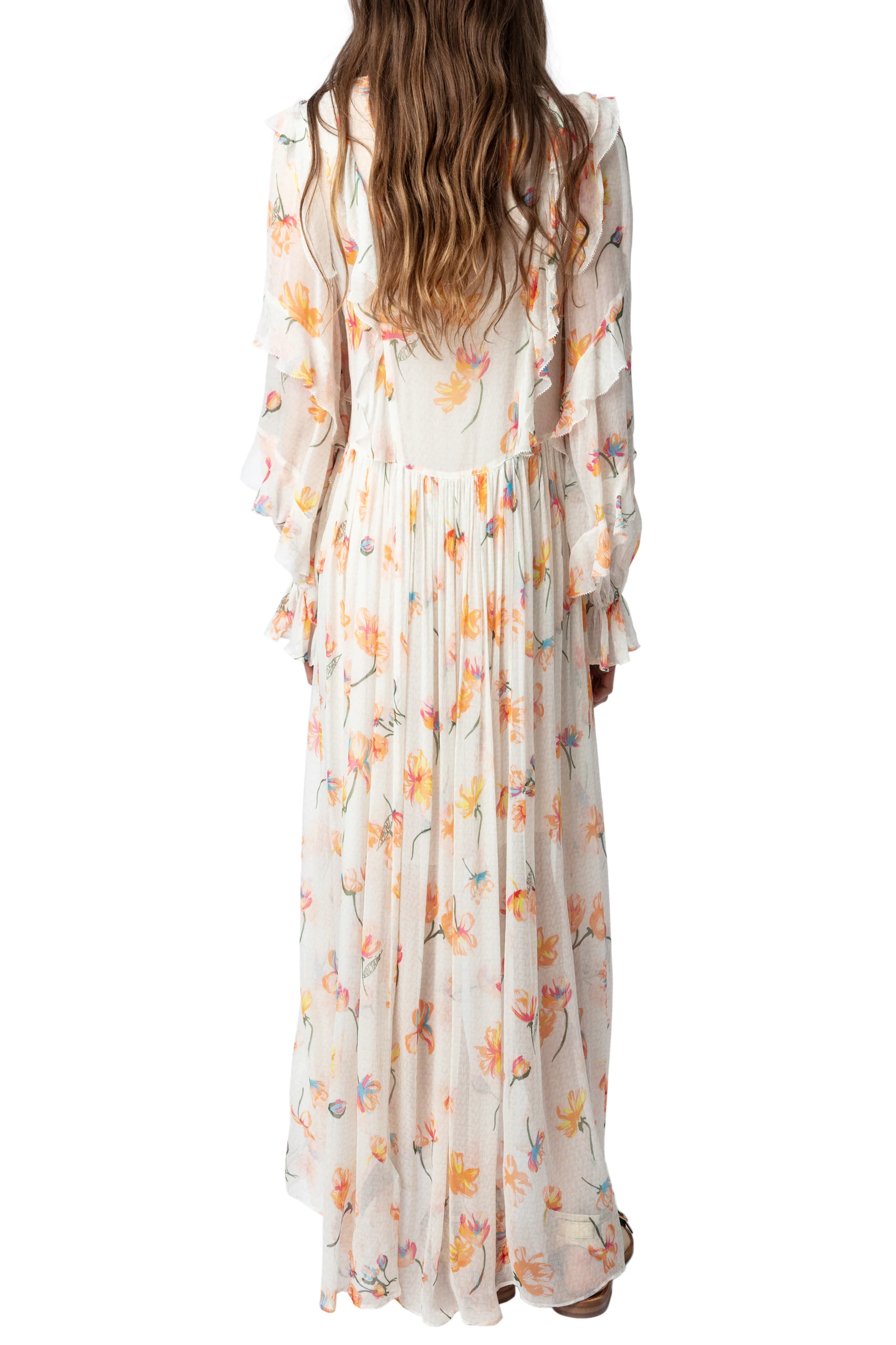 Riciny Mousseline Courtney Dress | Off-White - Image 5