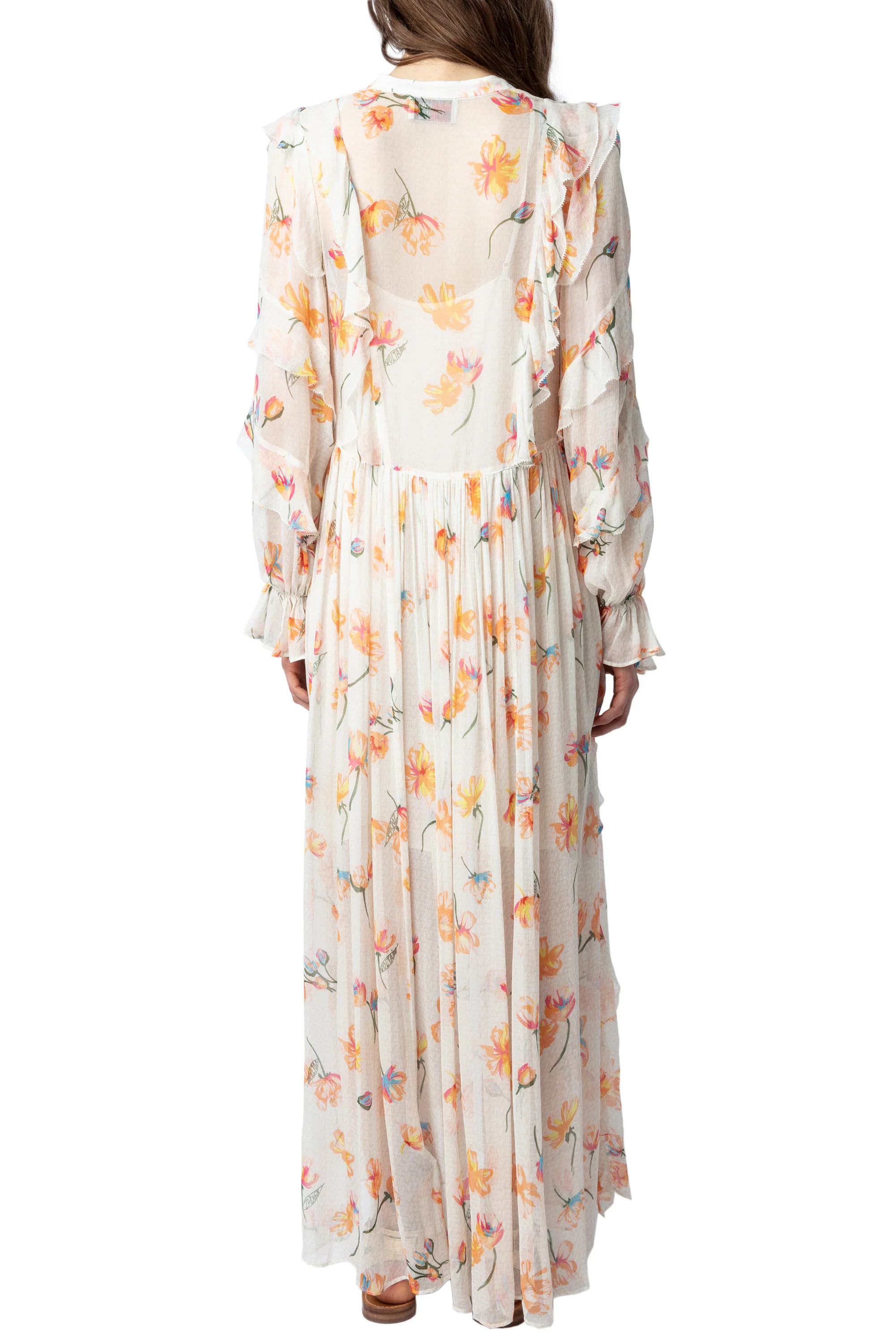 Riciny Mousseline Courtney Dress | Off-White - Image 6