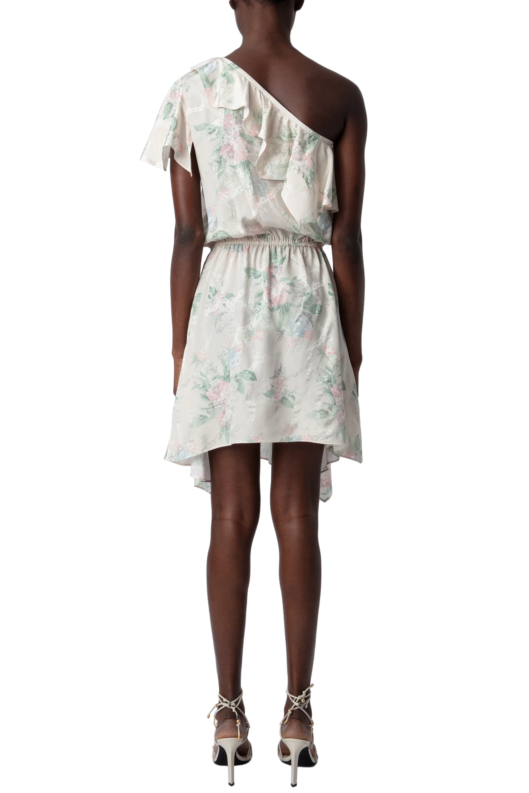 Robbie Jacquard Chaines Faded Dress | Off-White - Image 2