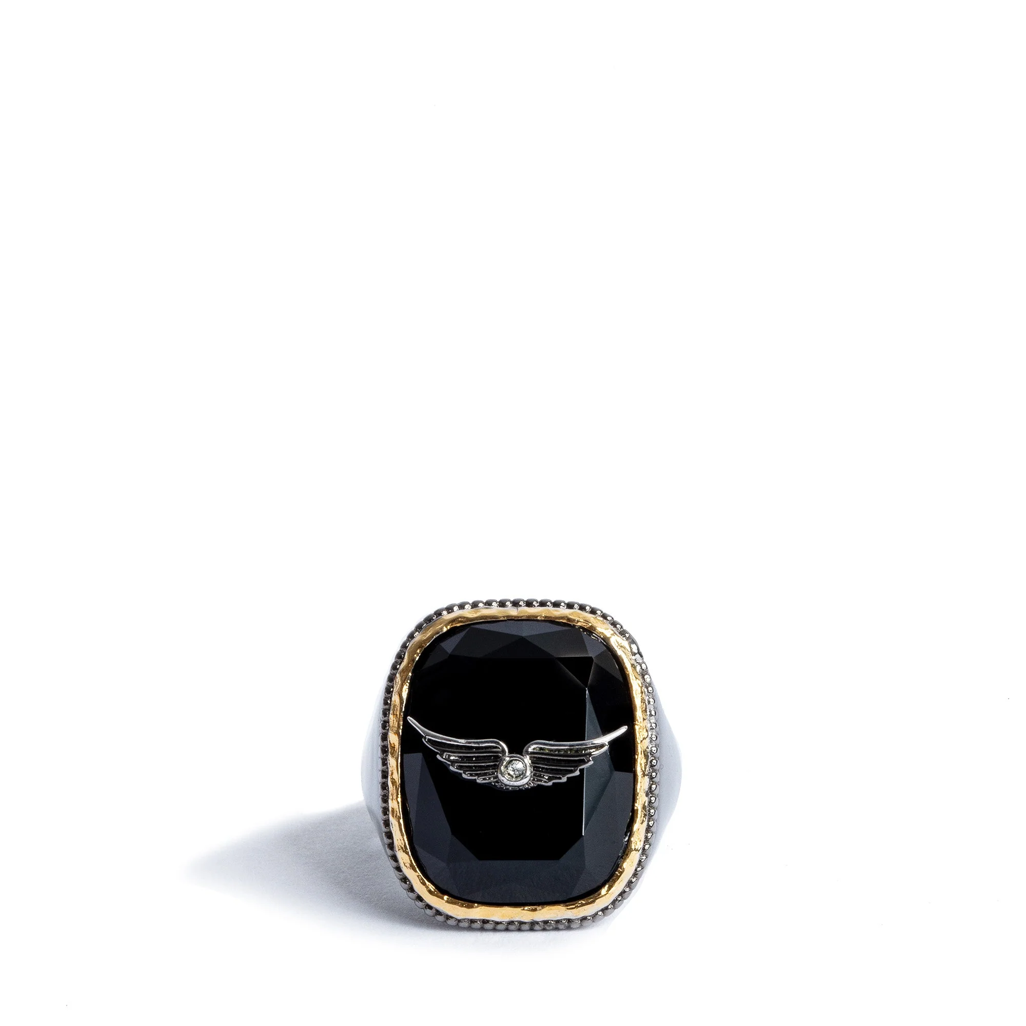 Rock Signet Ring | Shiny Gun - Image 2