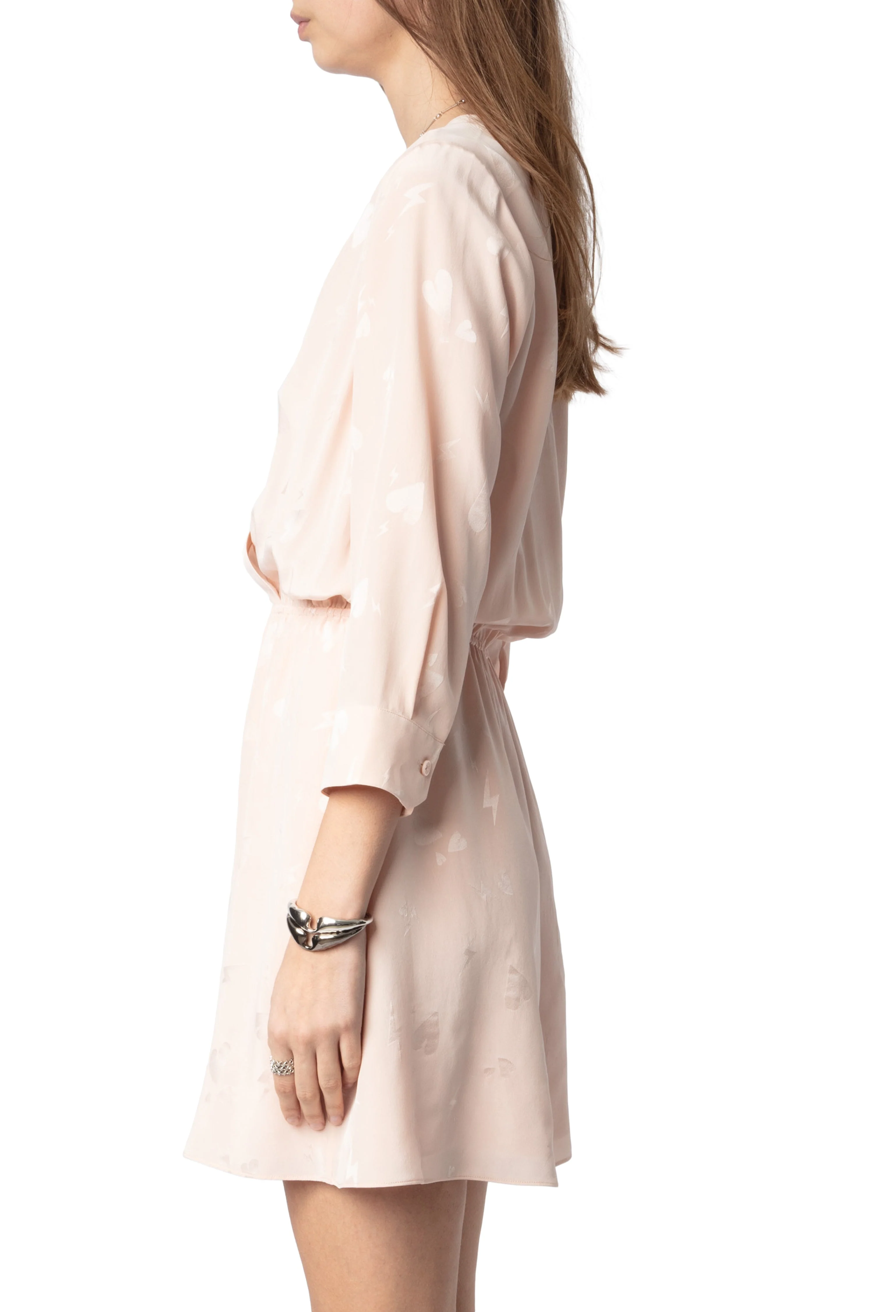 Rucas Jac Flash Heart Dress | Pearly - Image 4