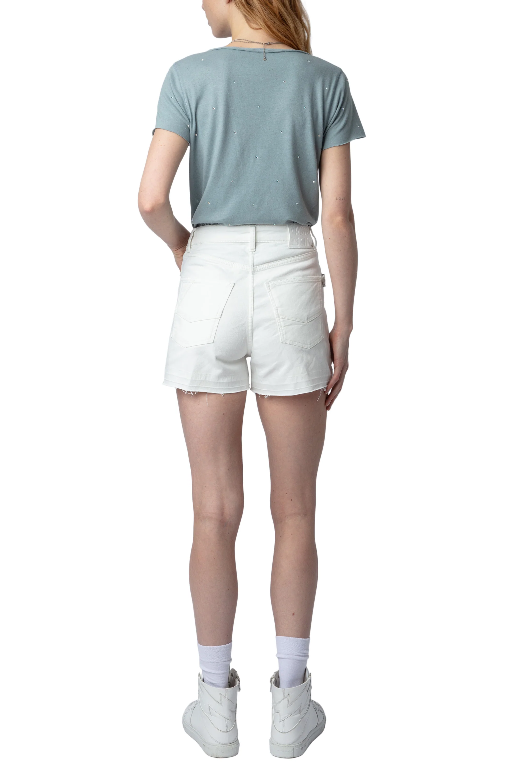 Sissi Denim ECO Bermuda | Beige - Image 6
