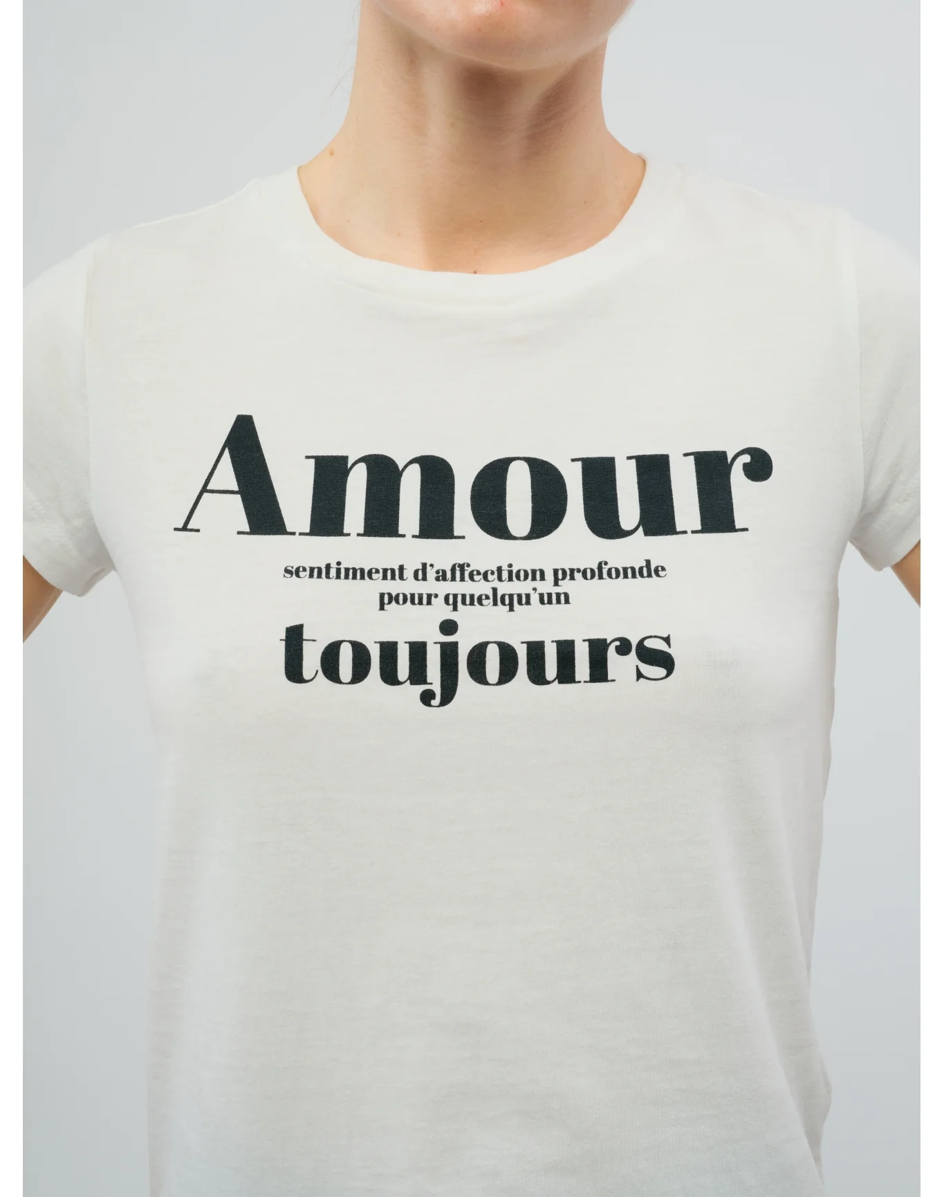 Skinny HC Amour Pour TJS T-Shirt | Beige - Image 4