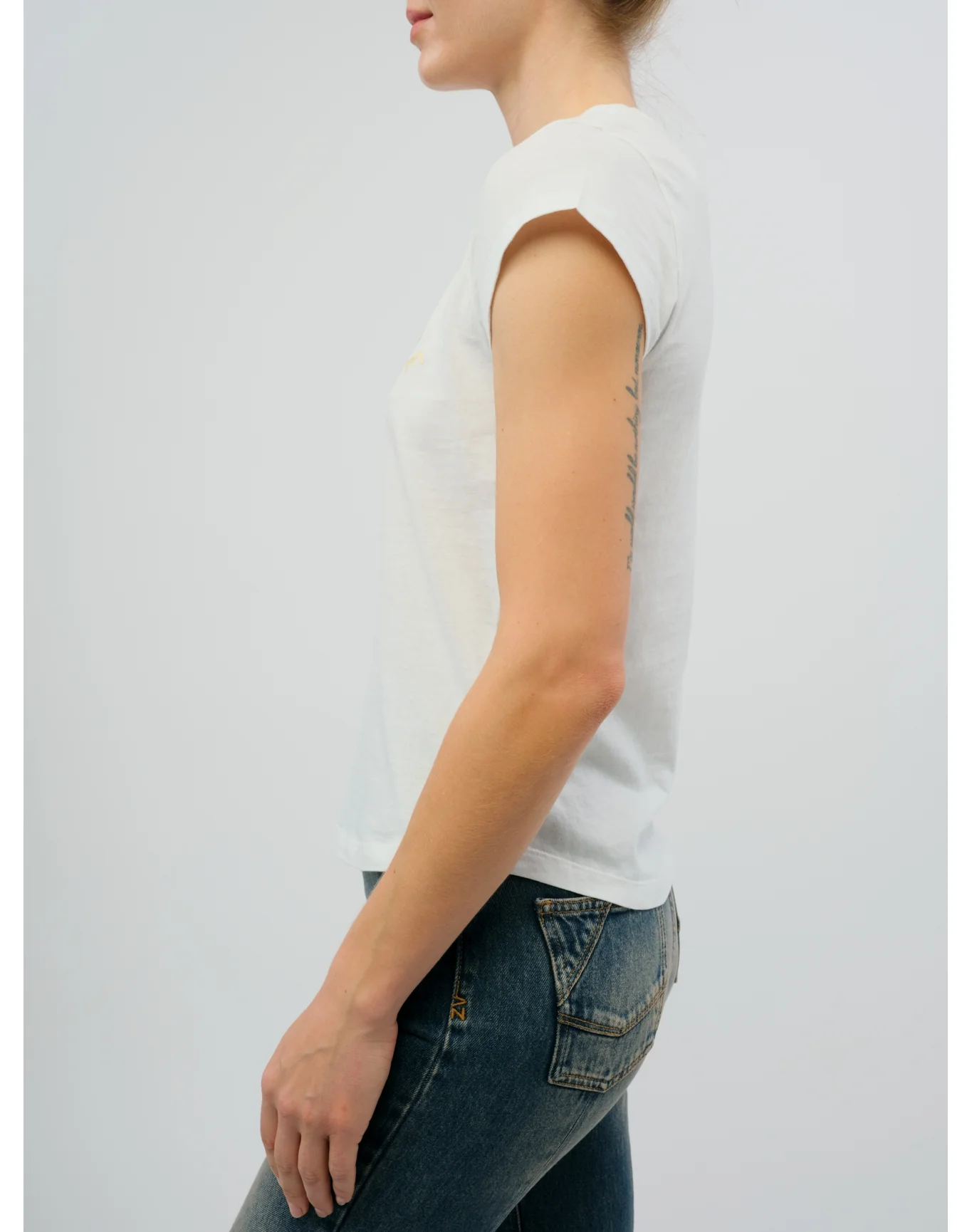Skinny HC Z T-Shirt - II | Beige - Image 4