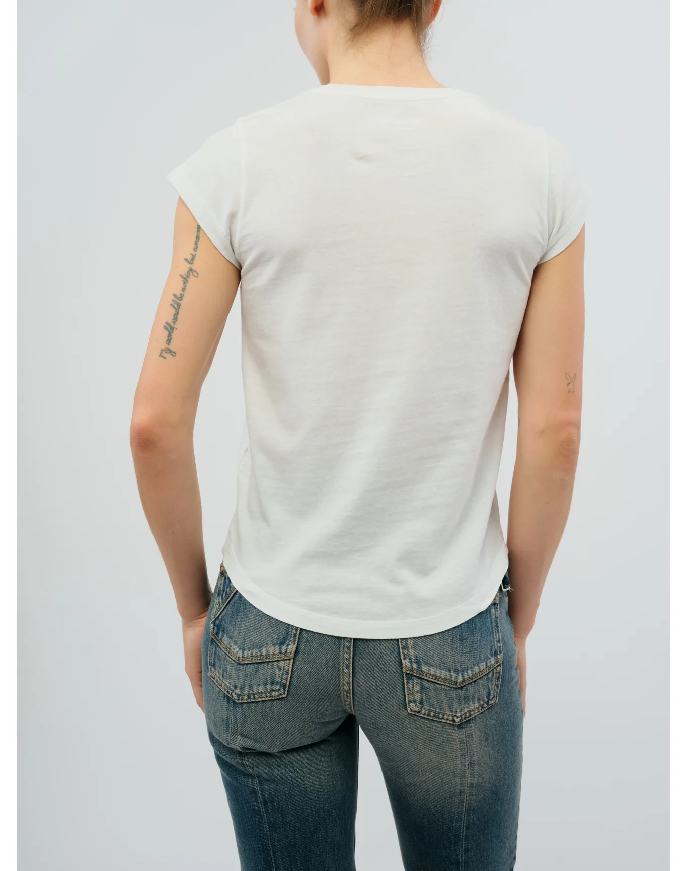 Skinny HC Z T-Shirt - II | Beige - Image 5