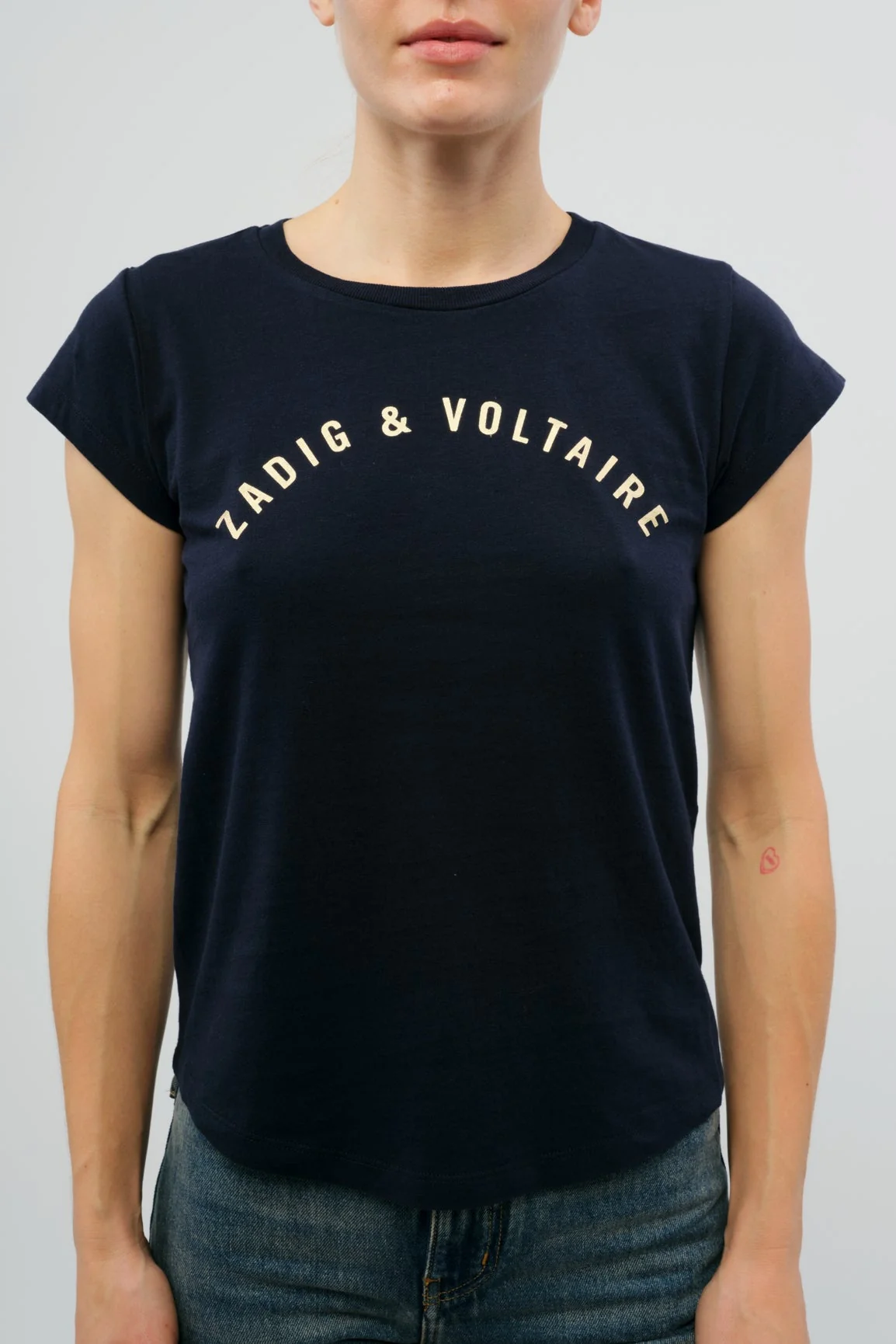 Skinny HC Z T-Shirt - II | Navy Blue