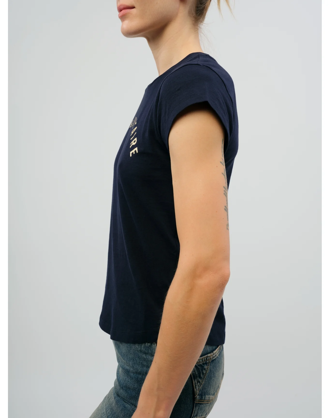 Skinny HC Z T-Shirt - II | Navy Blue - Image 4