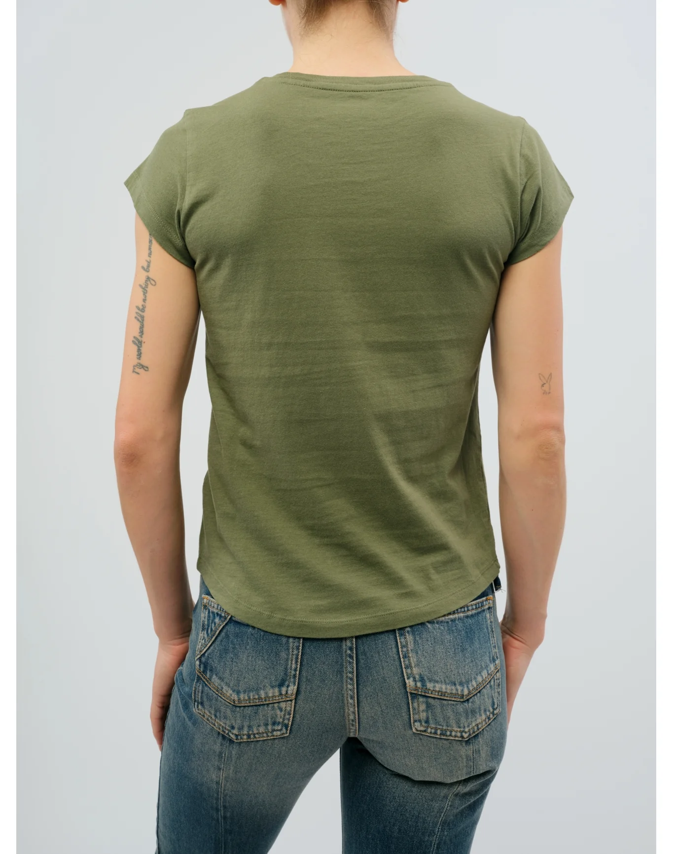 Skinny HC Z T-Shirt - II | Used Khaki - Image 5