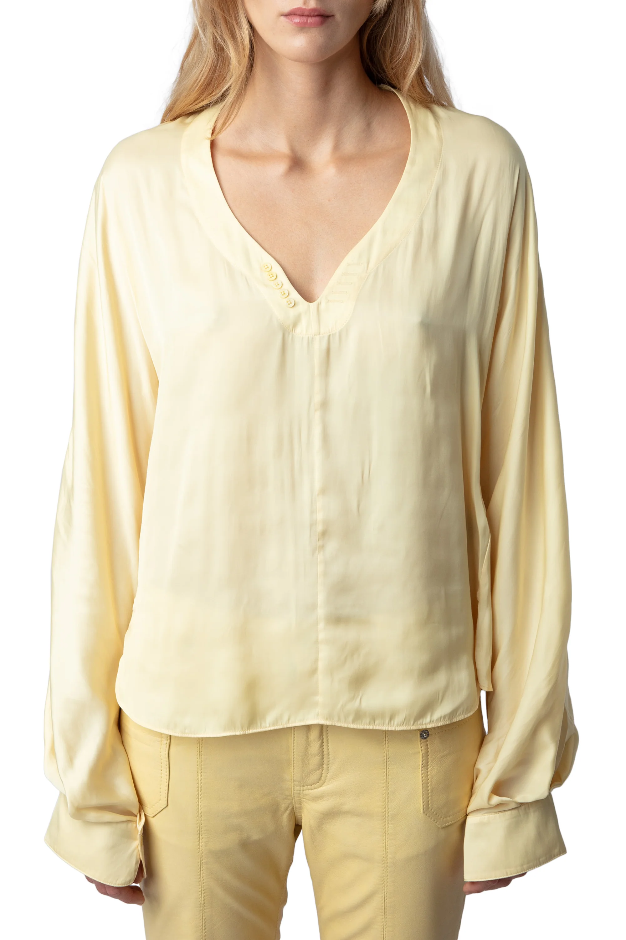 Tonastir Satin Shirt | Shea Butter