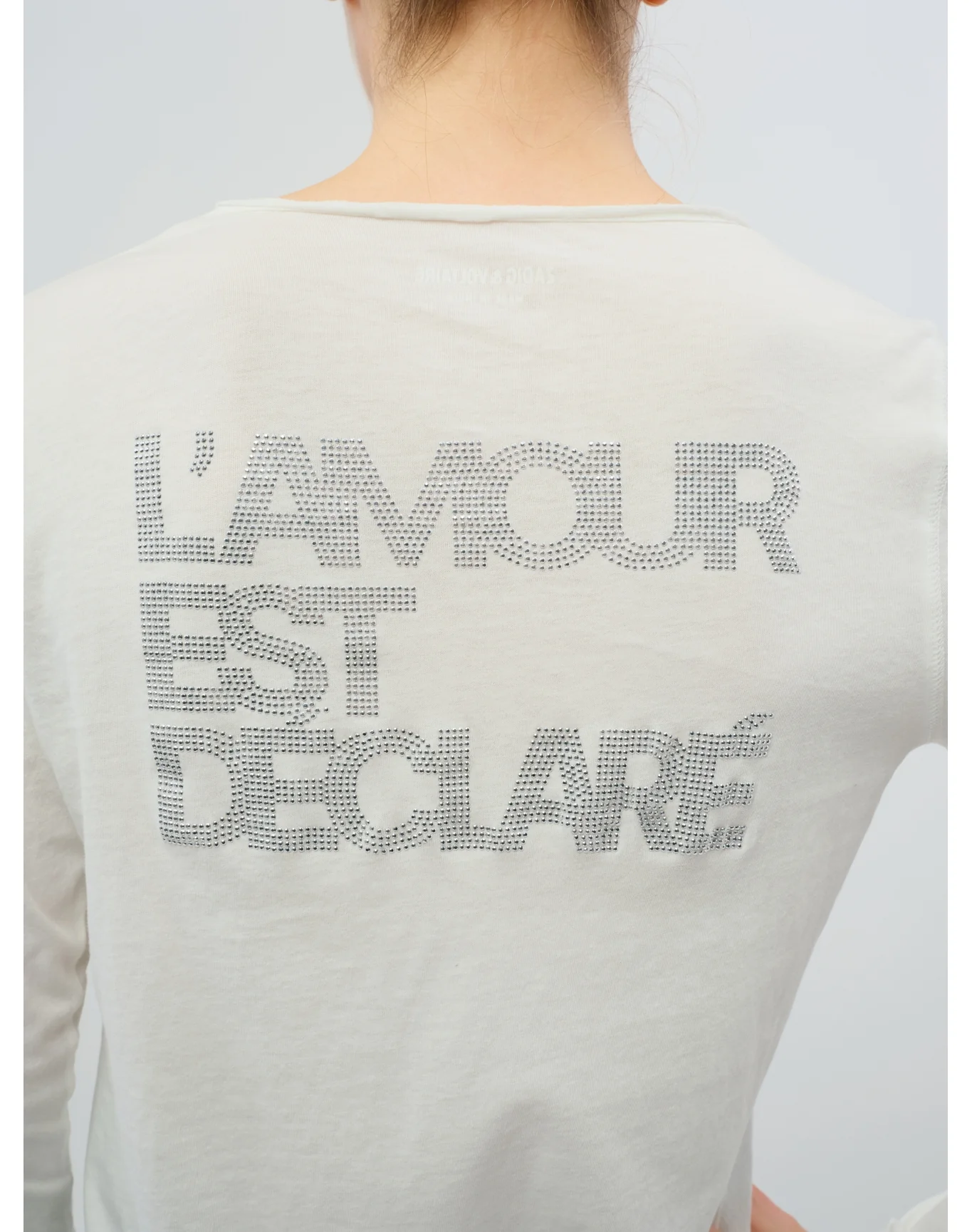 Tunisien Ml Cl Amour D Strass T-Shirt | Beige - Image 6