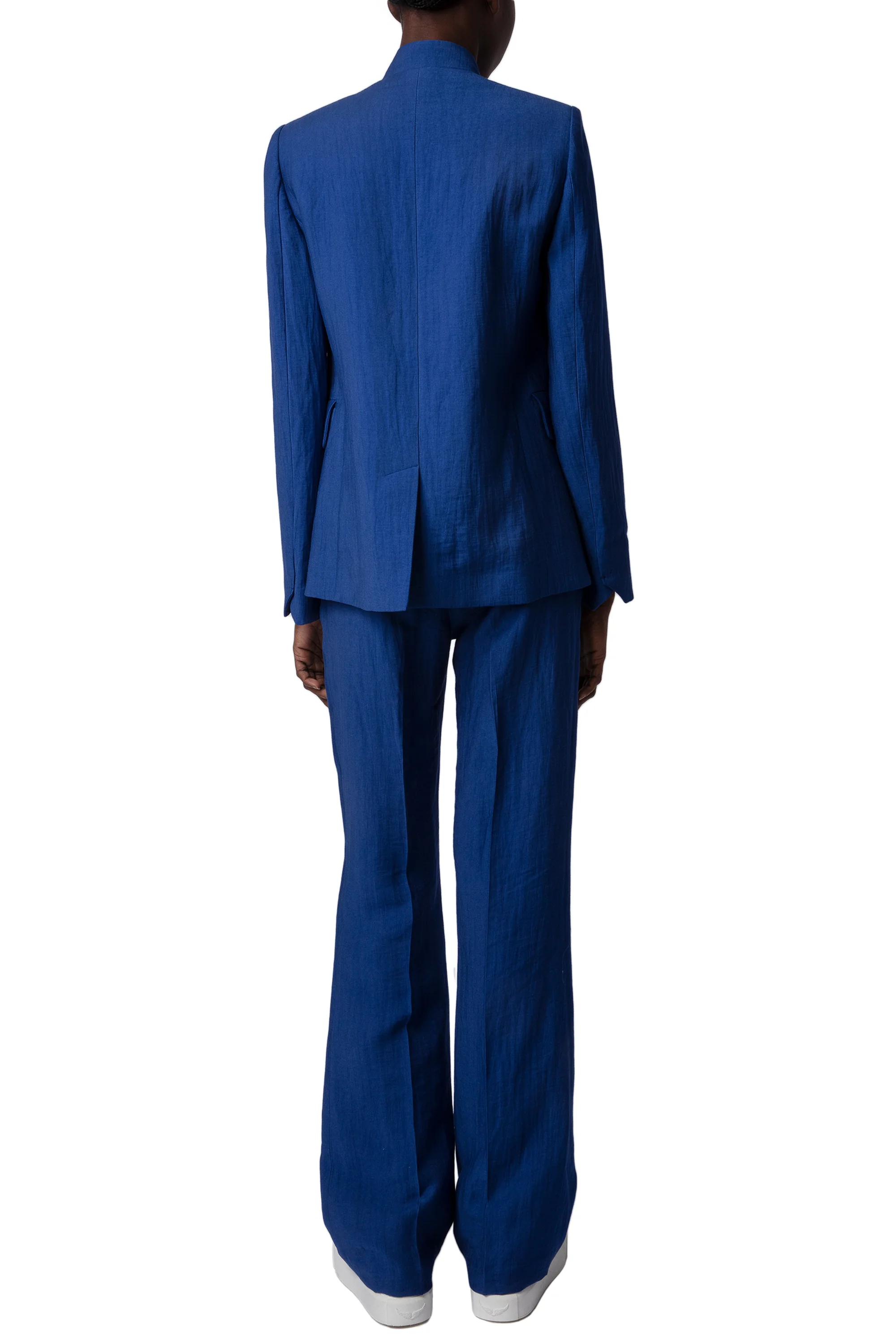 Very Tailleur Linen Blazer | Deep Sea - Image 6