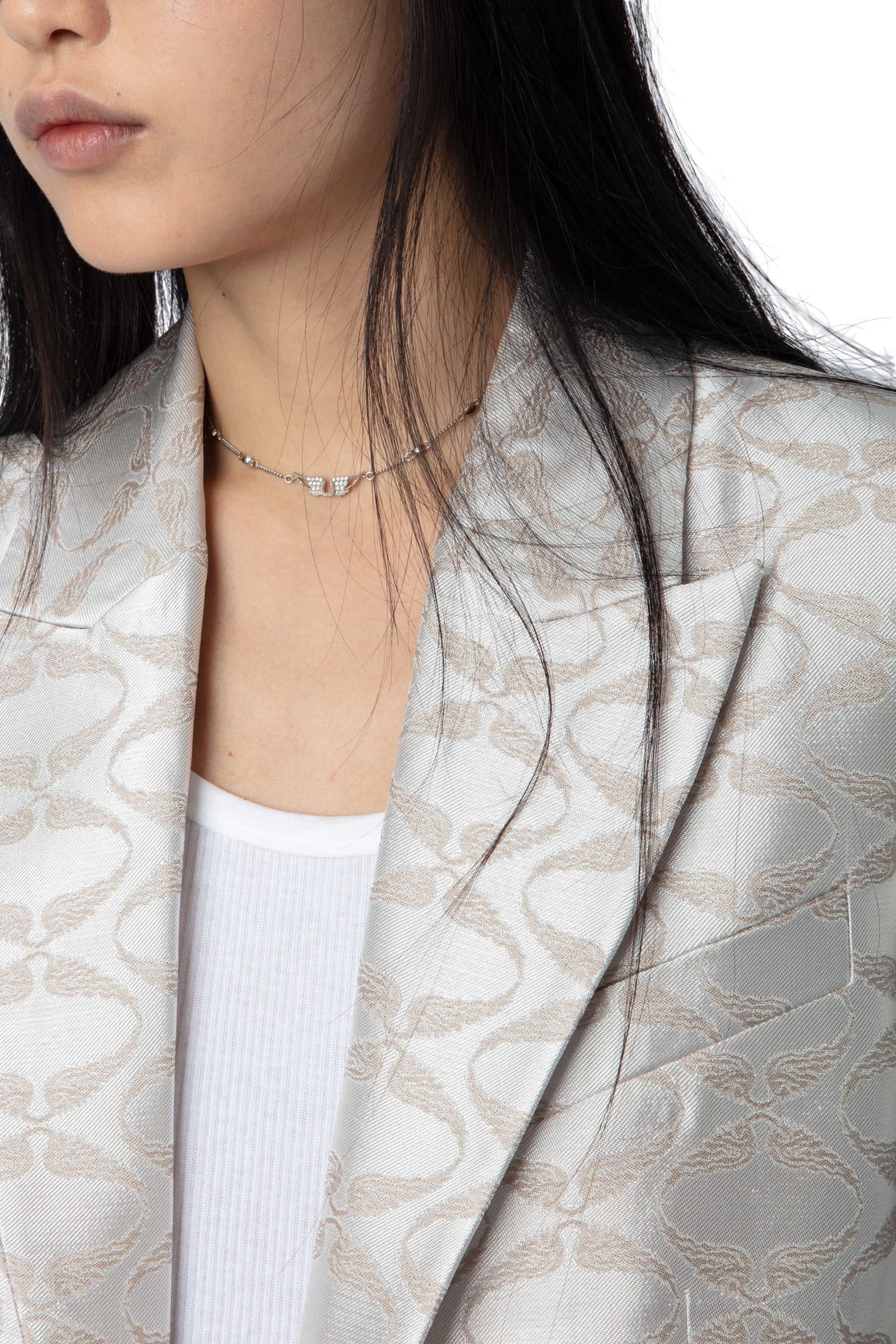 Vicka Jacquard Wings Blazer | Scout - Image 4