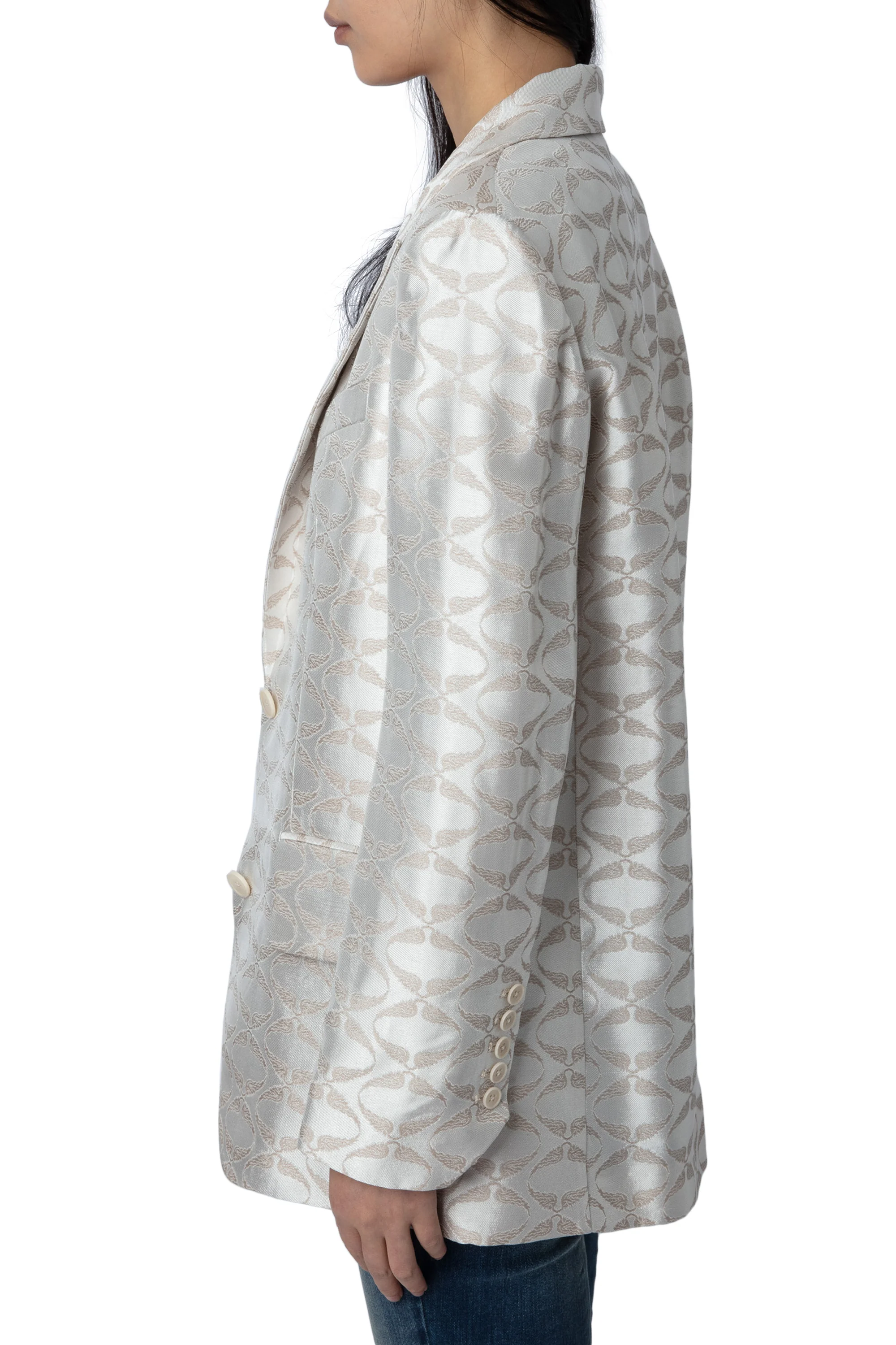 Vicka Jacquard Wings Blazer | Scout - Image 5